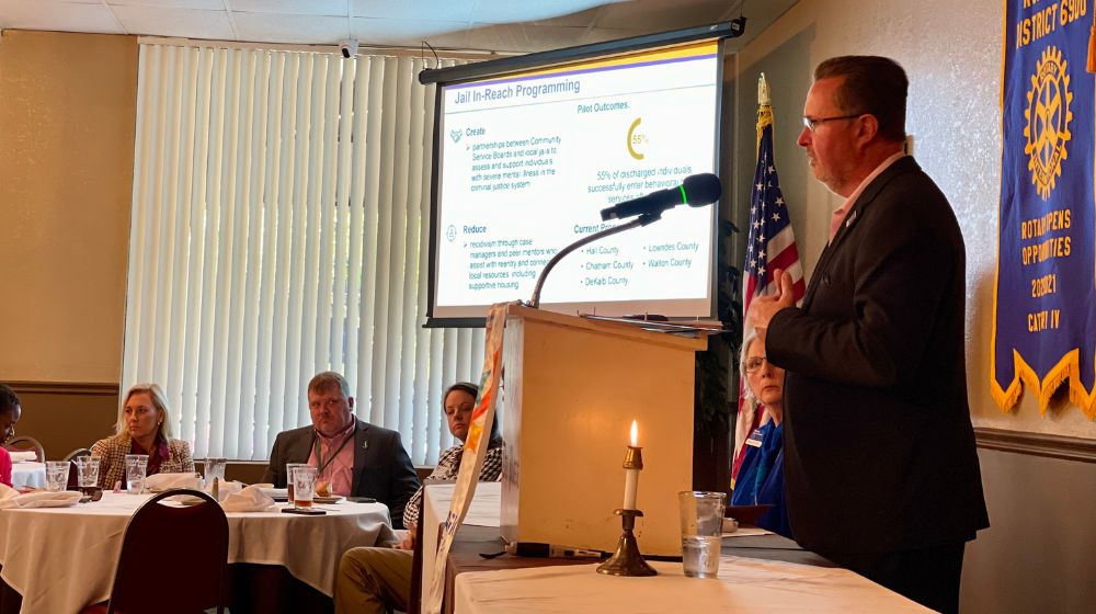 An Update on Behavioral Health in Georgia: Commissioner Kevin Tanner Speaks at Rotary Club